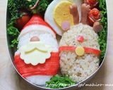 クリスマス♡キャラ弁＊サンタ＆トナカイ作り方9写真