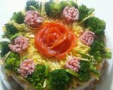 ちらし寿司のケーキ♪作り方5写真