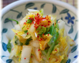 即席漬けもの＊白菜の昆布茶和え大蒜風味作り方3写真