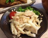 ごまだれで！もりもり食べれる大根サラダ作り方4写真