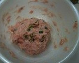 白菜とろとろ♡鶏ひき肉と春雨のスープ作り方1写真