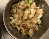 肉そぼろじゃがマヨ弁当☆鶏肉作り方2写真