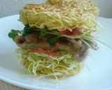マルちゃん正麺の豚骨バーガー！作り方12写真