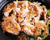 豚ともやしの蒸し焼き～香味タレで～作り方4写真