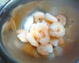 エビと野菜と卵のクレソル炒め作り方5写真