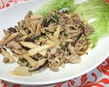 エリンギと豚肉の中華炒め作り方8写真