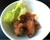 激簡単♪鶏皮の唐揚げ☆作り方3写真