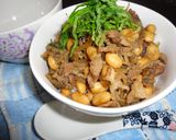 圧力鍋★大豆とごぼうがいっぱい豚しぐれ煮作り方7写真