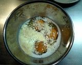 カルボナーラ風！ポテトオムレツマフィン作り方3写真