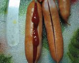 ♪ウィンナーのパイシート包み焼き♪作り方3写真