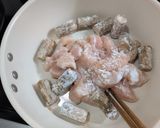 甘辛黒胡椒のごぼうチキン作り方5写真