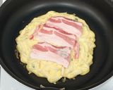 キャベツ無し☆もやしでお好み焼き作り方2写真