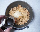 大豆ミートと切干大根の煮物（ビーガン）作り方3写真