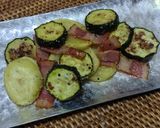 ズッキーニとじゃがいもの粉チーズ炒め作り方6写真
