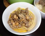 夜食に♪まぜまぜすきやき風うどん作り方11写真