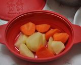 鮭フレークの温野菜サラダーシリコン鍋で作り方2写真
