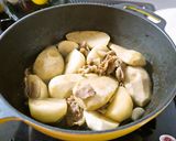 里芋とカブの肉じゃが風作り方3写真
