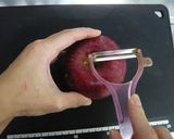 高速!りんごの皮むき!作り方1写真