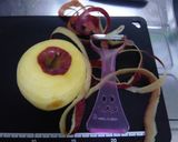 高速!りんごの皮むき!作り方5写真