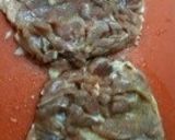 鶏肉のにらマスタード。作り方5写真