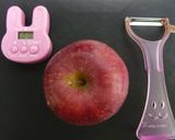 高速!りんごの皮むき!作り方6写真