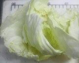 弁当・箸やすめにキャベツの梅マヨ和え作り方1写真