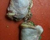 鶏肉のにらマスタード。作り方7写真