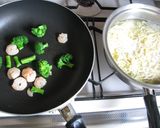 ブロッコリーと小エビのふわふわラーメン作り方3写真