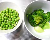 グリーンべジパンケーキ作り方1写真