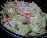 具沢山のラーメン ブロッコリーものせて~作り方3写真