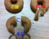 ミニドーナツDEくまさん作り方2写真