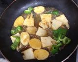 山芋のシャキシャキわさび醤油炒め作り方4写真