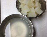 **ほっこり甘い大根と鳥の煮物**作り方3写真