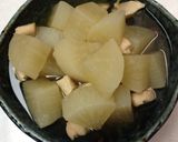 **ほっこり甘い大根と鳥の煮物**作り方8写真