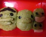 たまごっち　くちぱっち　親子　キャラ弁　作り方3写真