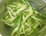 ★即席漬け★残り物野菜のナムル作り方1写真