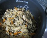簡単で旨い✿芽ひじきと鶏肉の炊き込みご飯作り方8写真