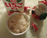 イチゴ風味のジュースでクリーム＆大福作り方20写真