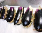 餃子の具の残りで。茄子バージョン。作り方3写真