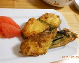 餃子の具の残りで。茄子バージョン。作り方5写真