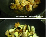 ■鶏肉と茄子の照り焼き・ゆず胡椒風味■作り方2写真