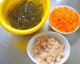 鶏ひき肉ときざみ昆布のスティック稲荷寿司作り方6写真