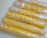 鶏ひき肉ときざみ昆布のスティック稲荷寿司作り方13写真