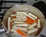 ★簡単♪豚肉の三色巻き　お弁当にも★作り方2写真
