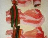 ★簡単♪豚肉の三色巻き　お弁当にも★作り方5写真