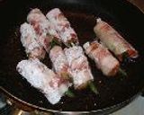 ★簡単♪豚肉の三色巻き　お弁当にも★作り方7写真