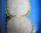 雪だるまのキャラ弁作り方1写真