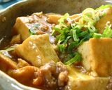 ■かんたん！厚揚げとひき肉の和風カレー煮作り方5写真