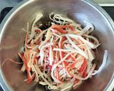 とうもろこしとカニカマのマヨサラダ作り方5写真