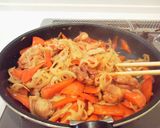 鶏肉とレンコンと人参の炒り煮作り方11写真